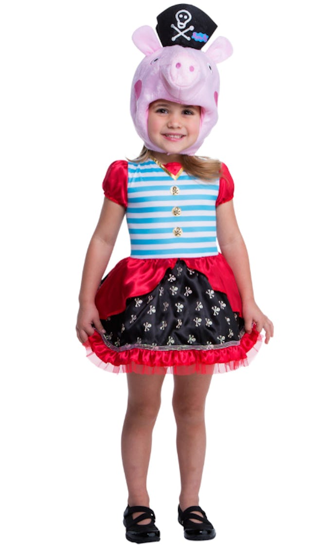 Peppa Pig pirate costume for toddlers