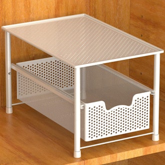 Simple Houseware Stackable Sliding Basket Organizer