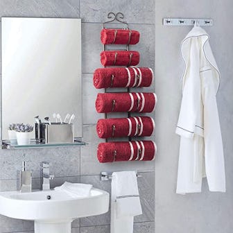 Sagler Towel Rack and Wine Rack