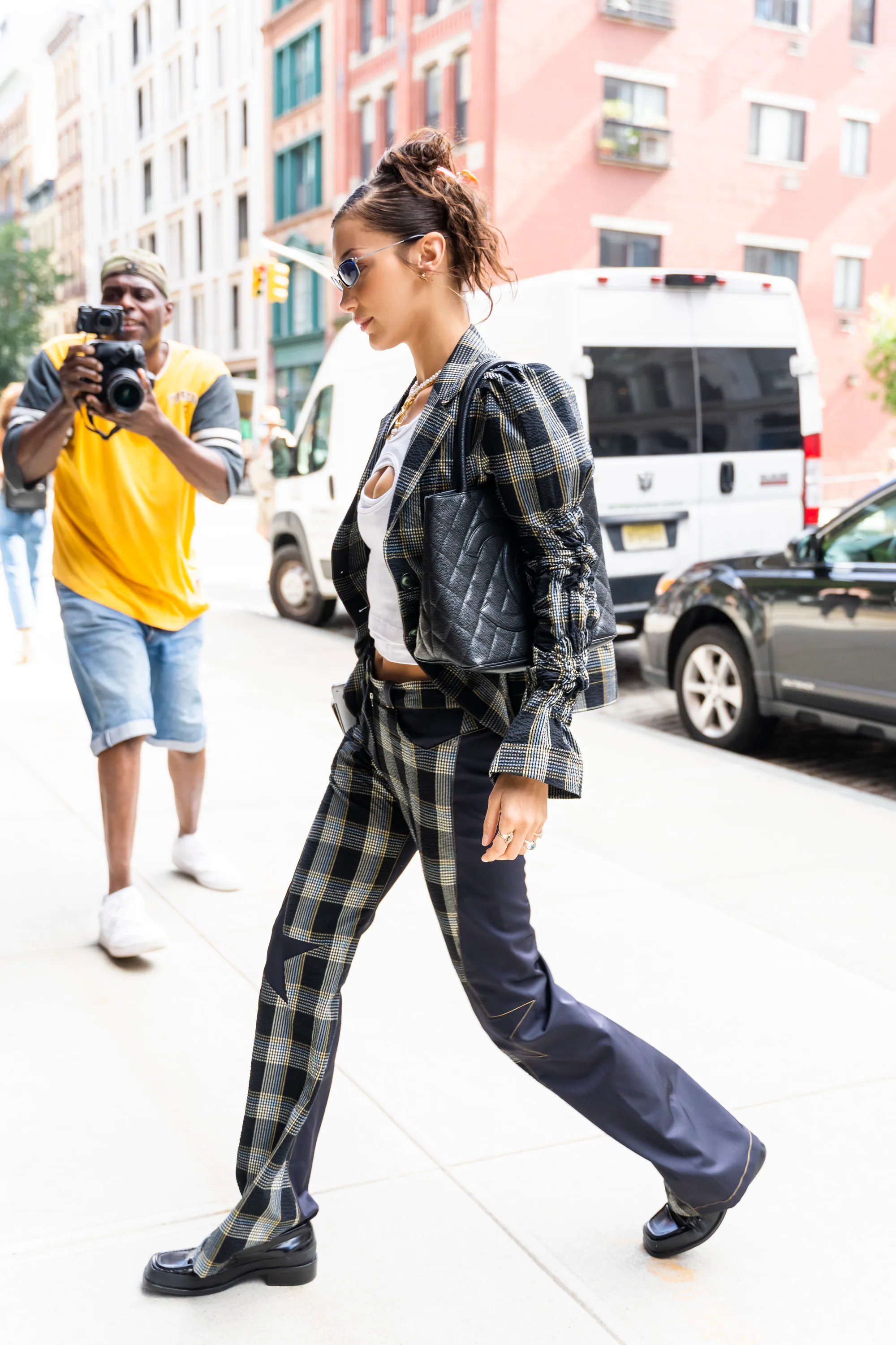 Bella Hadid Channels Back to School 