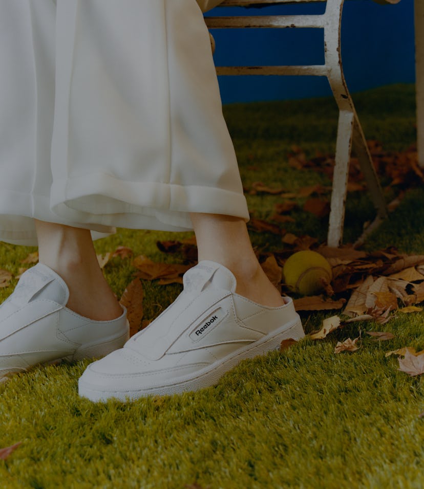 Beams Reebok Club C Laceless Mule