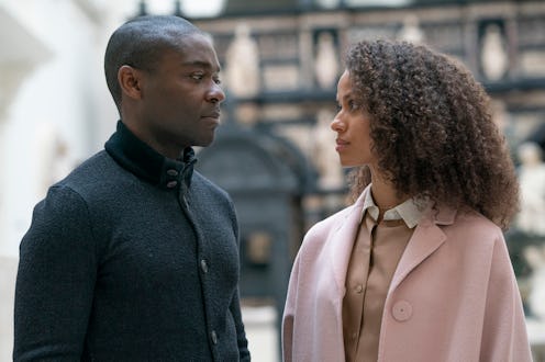 Edward (DAVID OYELOWO), Jane (GUGU MBATHA-RAW) in 'The Girl Before'