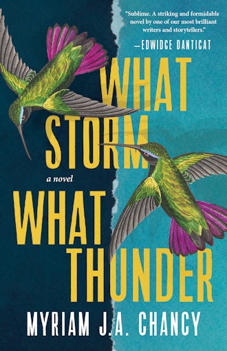 new books in october 2021 'What Storm, What Thunder' by Myriam J. A. Chancy