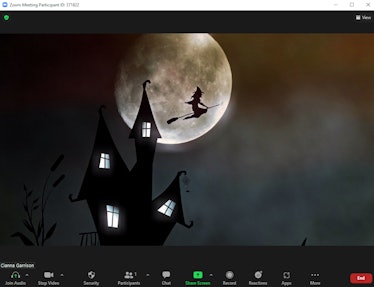 These Halloween Zoom backgrounds will make your calls so spooky.