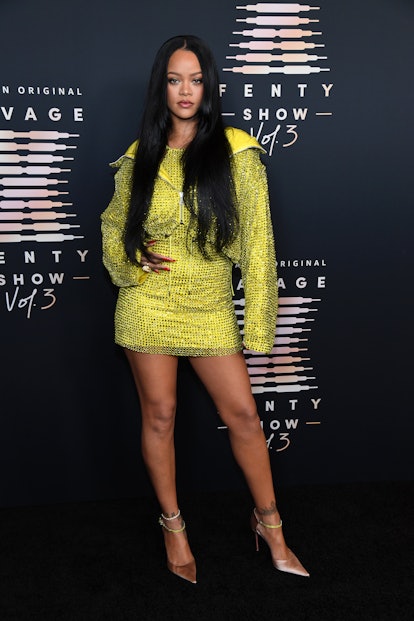 Rihanna attends Rihanna's Savage X Fenty Show Vol. 3 presented by Amazon Prime Video at The Westin B...