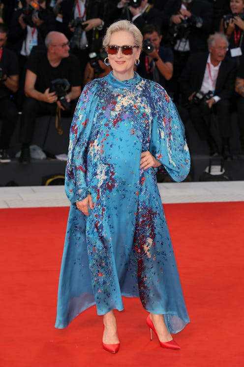 Meryl Streep walks the red carpet ahead of the "The Laundromat" screening during the 76th Venice Fil...