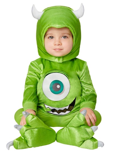 A mom, dad and baby Halloween costume from Monsters Inc. is so fun and festive.