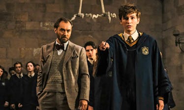 Jude Law as Albus Dumbledore in Fantastic Beasts 2