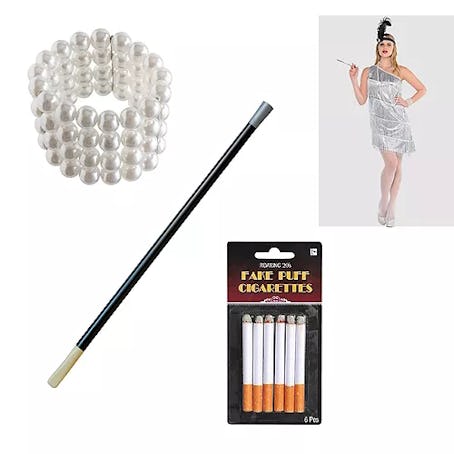 Womens 20s Flapper Accessory Kit