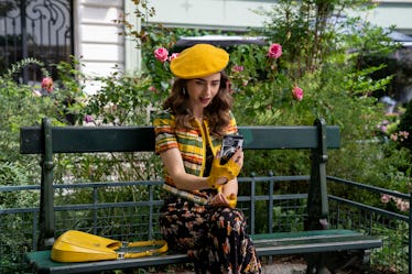 Lily Collins as Emily Cooper in Emily In Paris Season 2
