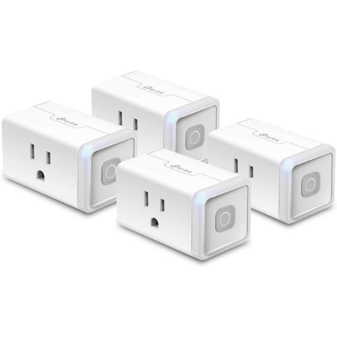 Kasa Smart Home Wi-Fi Outlet (4-Pack)