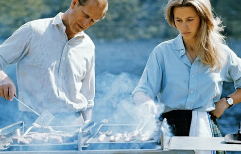 Prince Philip at the BBQ