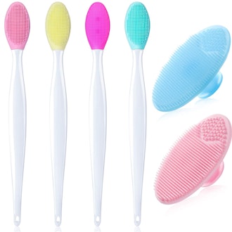 Double-Sided Silicone Exfoliating Set (6-Pieces)