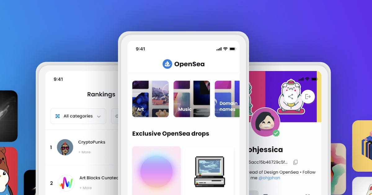 Introducing the OpenSea mobile app