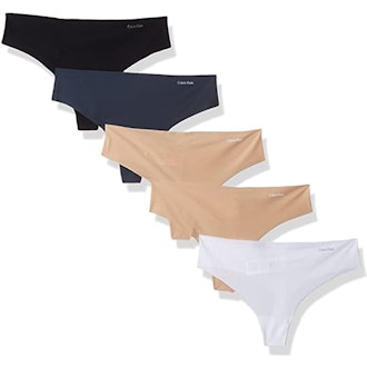 Calvin Klein Invisibles Thong Panty (5-Pack)