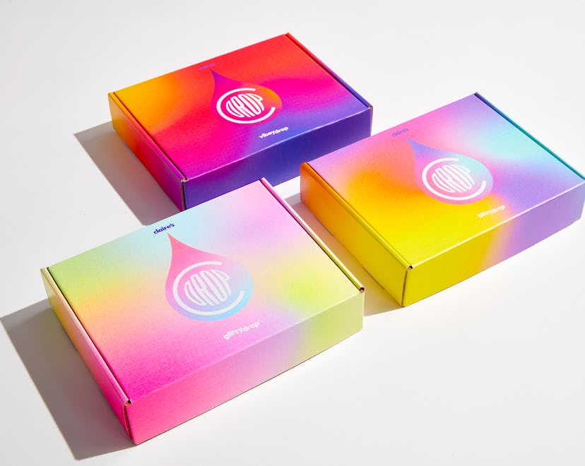 Image of Claire's new trio of subscription boxes.
