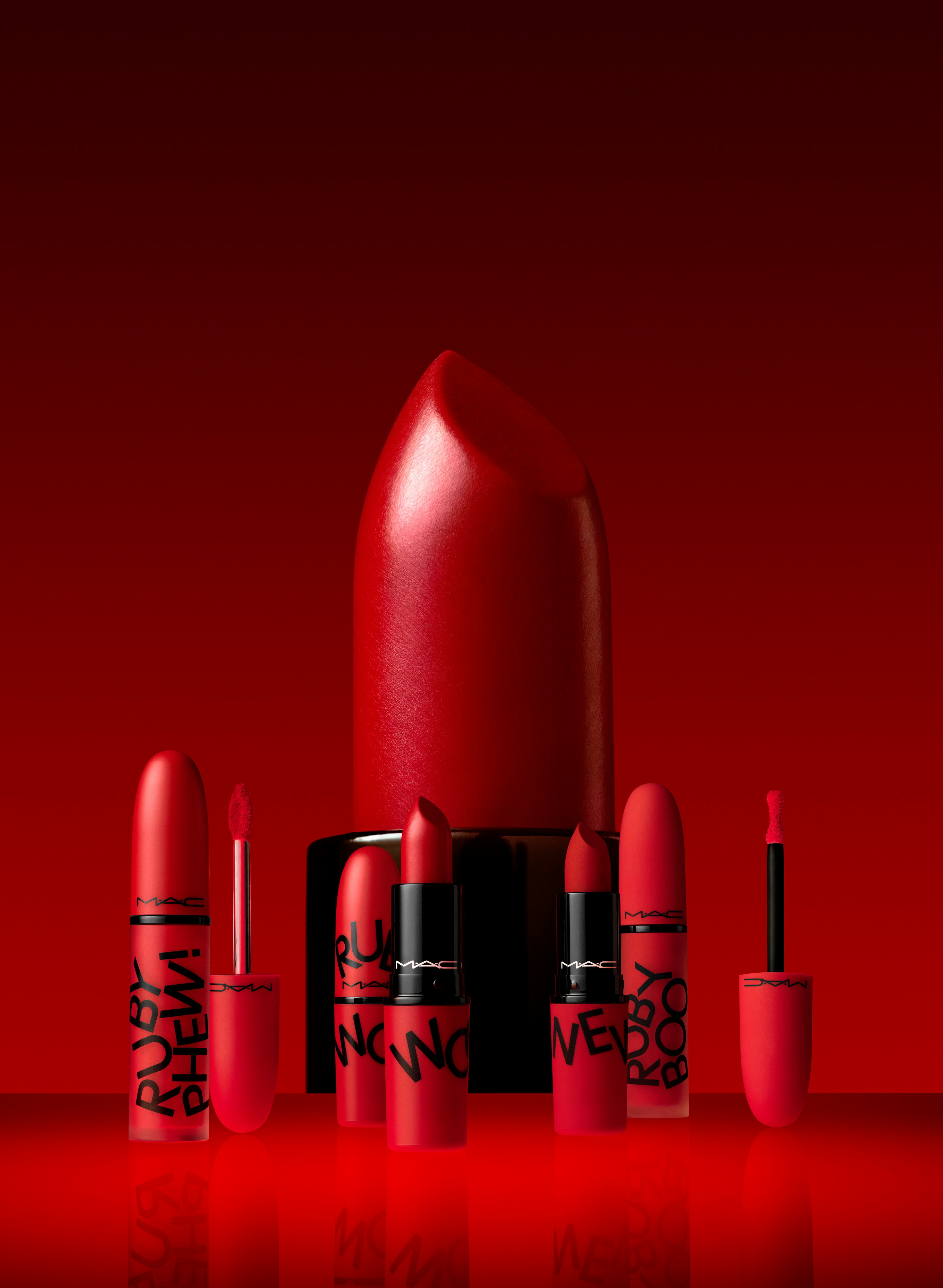 The MAC Ruby Woo Collection Puts A Spin On The Iconic Red