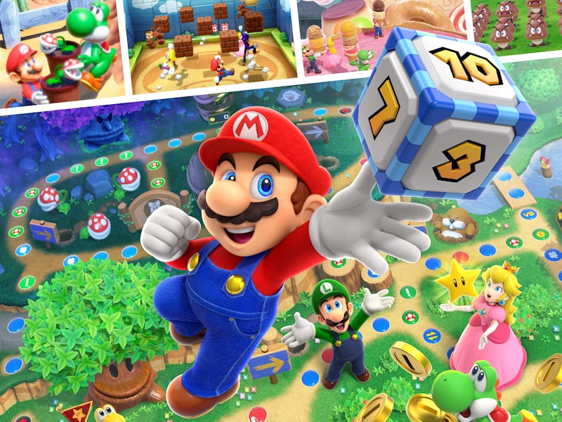 mario party superstars key art