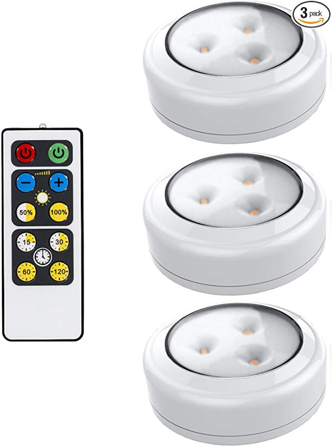 Brilliant Evolution LED Puck Lights (3-Pack)