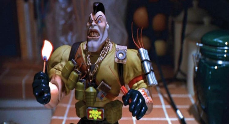 Nick Nitro (voiced by Clint Walker) is one of the Commando characters in Small Soldiers.