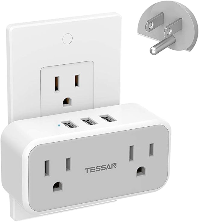 TESSAN Double Electrical Outlet Splitter