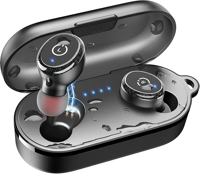 OZO T10 Bluetooth 5.0 Wireless Earbuds with Wireless Charging Case
