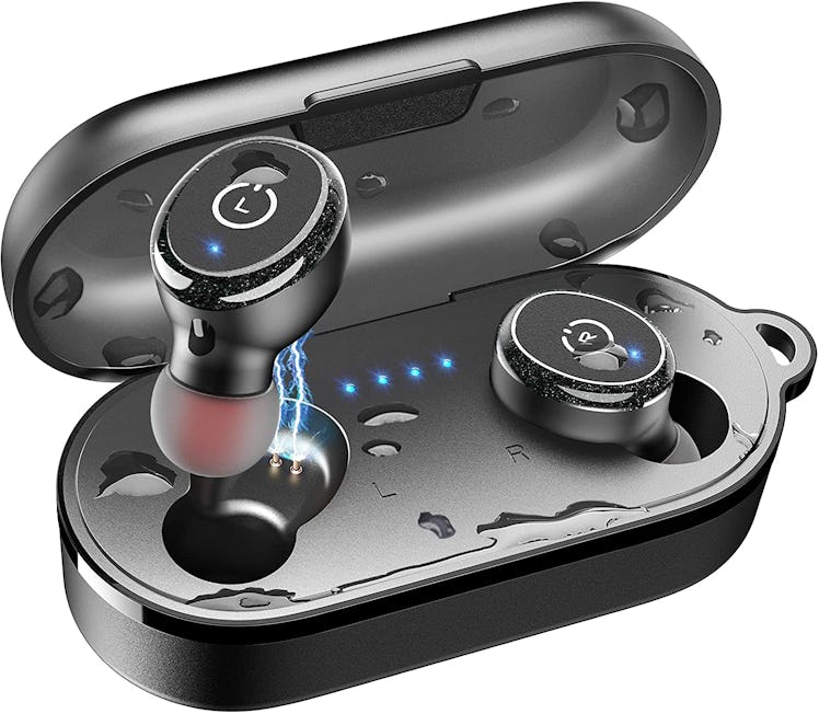 OZO T10 Bluetooth 5.0 Wireless Earbuds with Wireless Charging Case