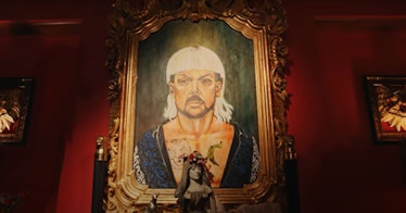A disturbing painting of Joe Exotic to haunt your nightmares from Tiger King Season 2