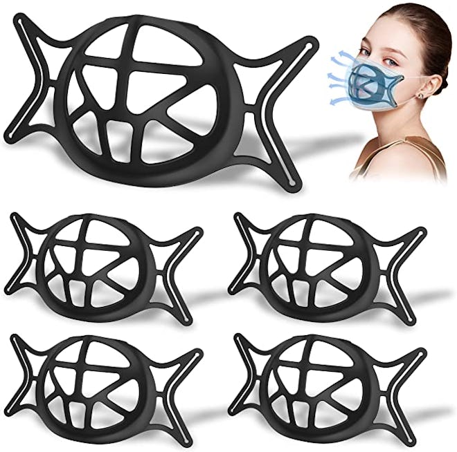 HUALEDI 3D Silicone Breathing Cup for Masks