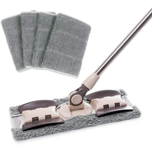 MAYSHINE Microfiber Hardwood Floor Mop