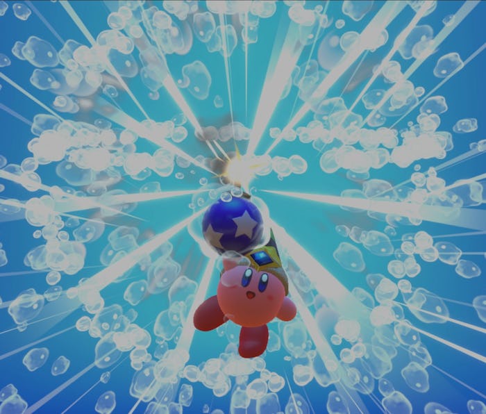 A screenshot from the 2018 Kirby game — Kirby All Star Allies