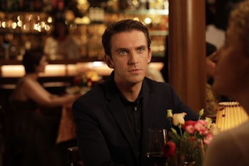 Dan Stevens stars as Tom, a curious and eager-to-please android companion, in I’m Your Man