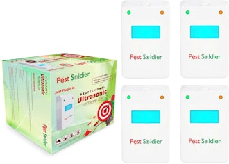 Pest Soldier Ultrasonic Pest Repellers (Set Of 4)