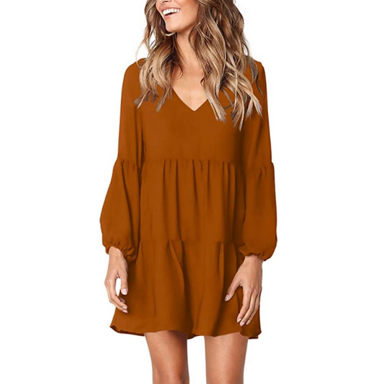 Amoretu V Neck Shift Dress