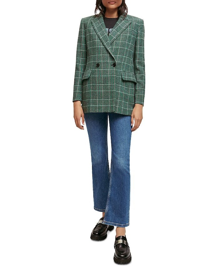 Vislanda Plaid Blazer