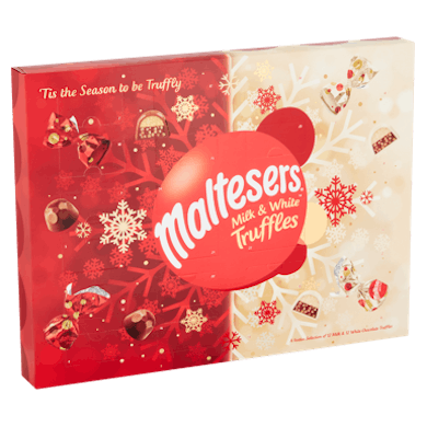 A box of festive Maltesers Mint Reindeer truffles