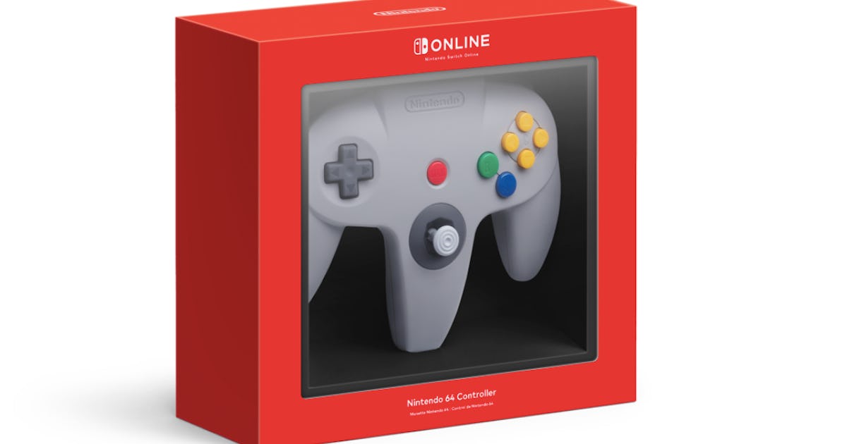Nintendo 64 Switch controller release date, price, and full game list