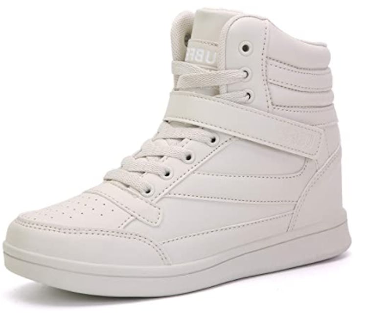 UBFEN Hidden Wedge Platform High Top Sneakers