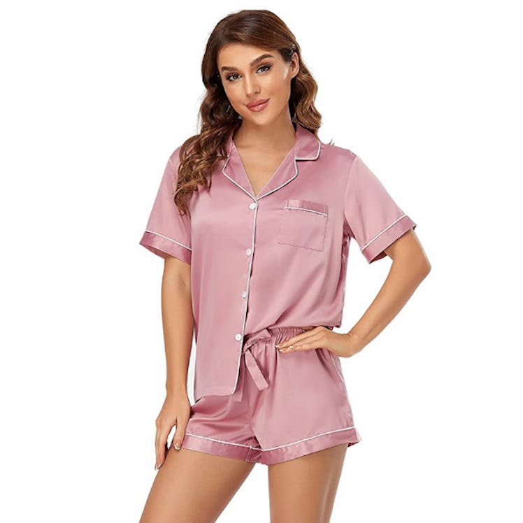 Serenedelicacy Satin Pajama Set