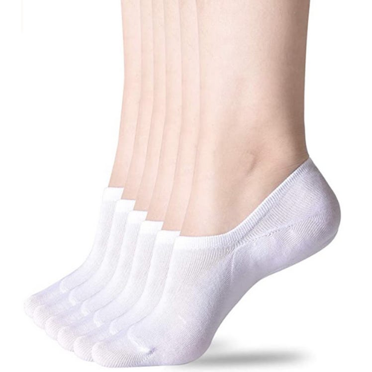 SIONCY No Show Socks (6 Pairs)