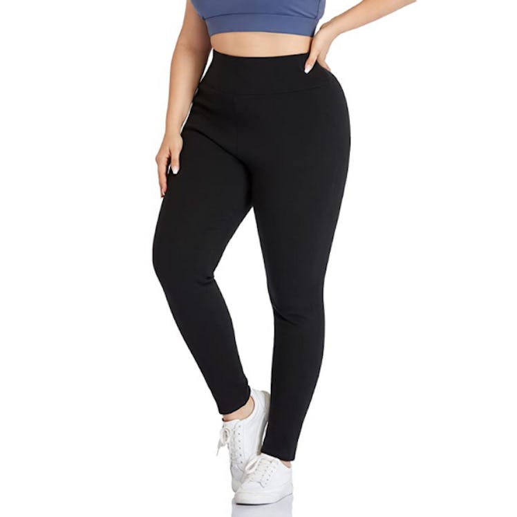 ZERDOCEAN Plus Size High Waist Fleece Lined Legging