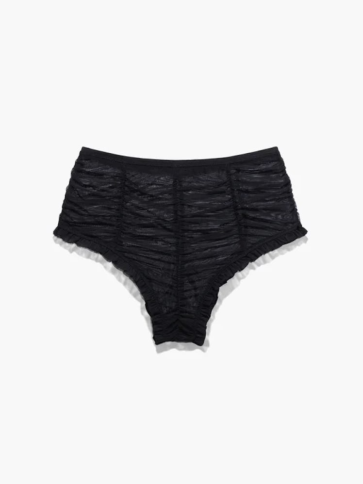 Gathered Mesh Booty Short from Savage X Fenty.