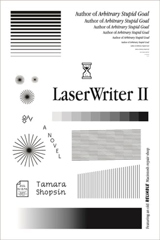new books in october 2021 'LaserWriter II' by Tamara Shopsin