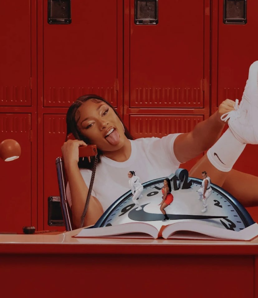 Megan Thee Stallion in Nike's "Play New" campaign