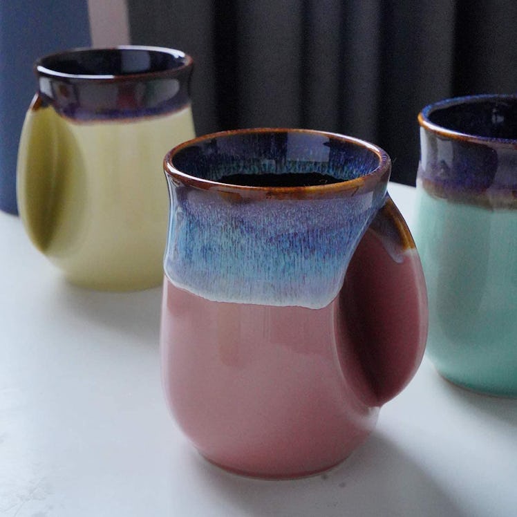 Selamica Porcelain Handwarmer Mug