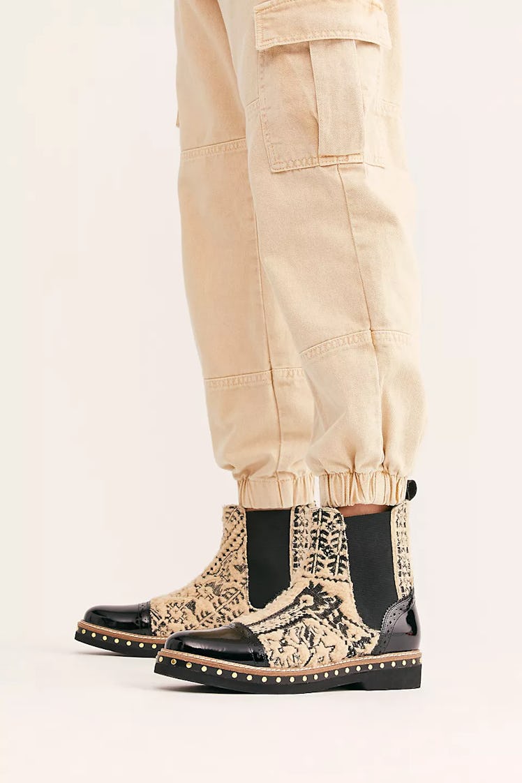 Free People's Textile Atlas Chelsea Boots 