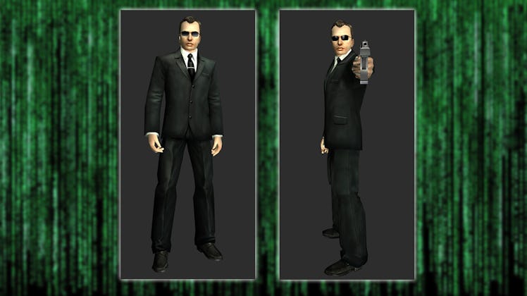 Agent Gray in The Matrix Online.