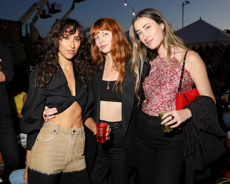 Chloe Wise, Brianna Lance, and Brooke Wise posing for a photo at the Palm Heights’s Habibi Nights ev...