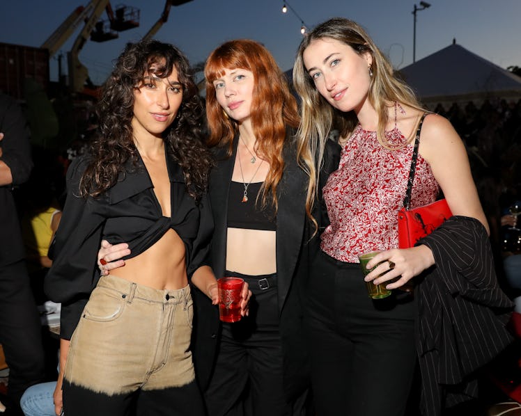 Chloe Wise, Brianna Lance, and Brooke Wise posing for a photo at the Palm Heights’s Habibi Nights ev...