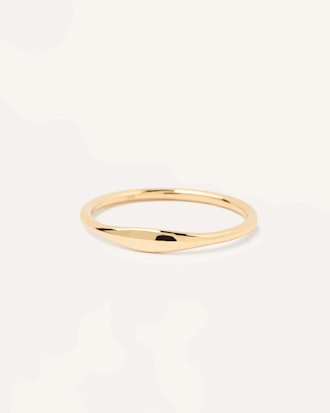 PDPAOLA's yellow gold ring. 